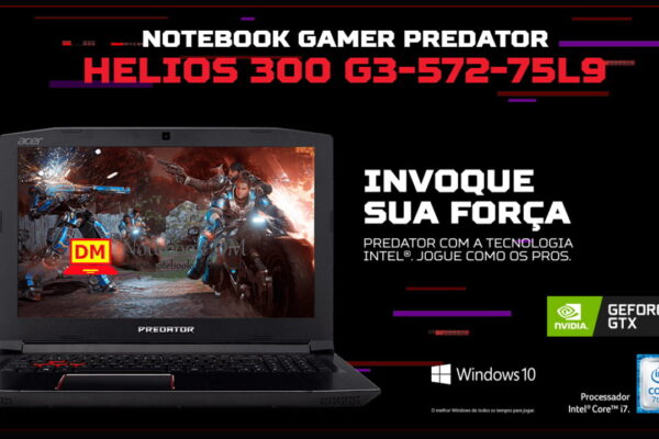 O Notebook Acer Predator Helios é bom para rodar uma grande variedade de jogos em gráficos bem altos