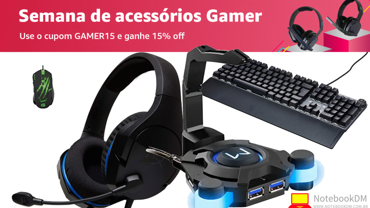 Cupom de Desconto para Acessórios Gamer