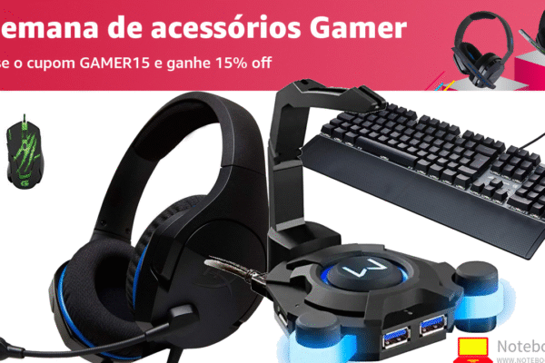 Cupom de Desconto para Acessórios Gamer