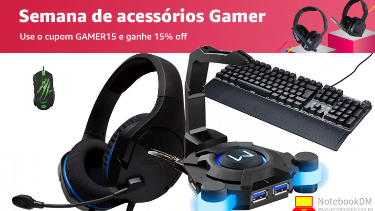 Cupom de Desconto para Acessórios Gamer