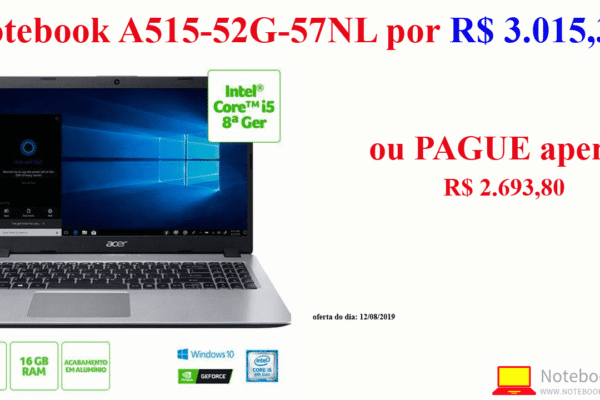 Notebook Acer A515-52G-57NL