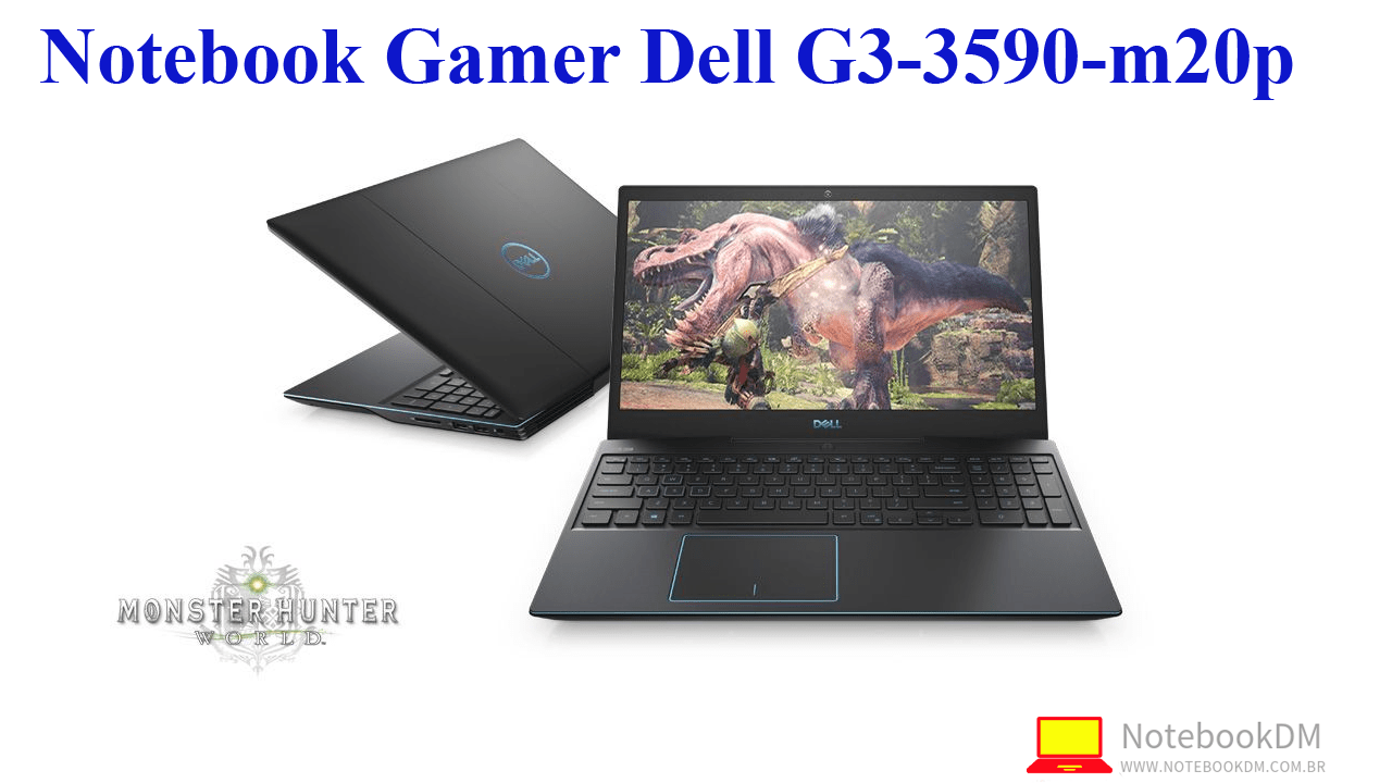 Notebook Gamer Dell G3-3590-m20p