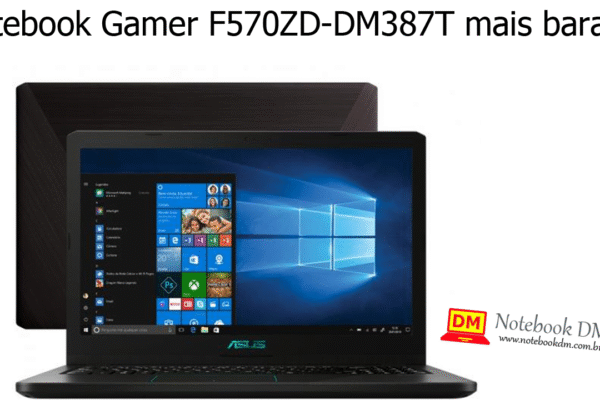 Notebook Gamer F570ZD-DM387T mais barato por tempo Limitado !