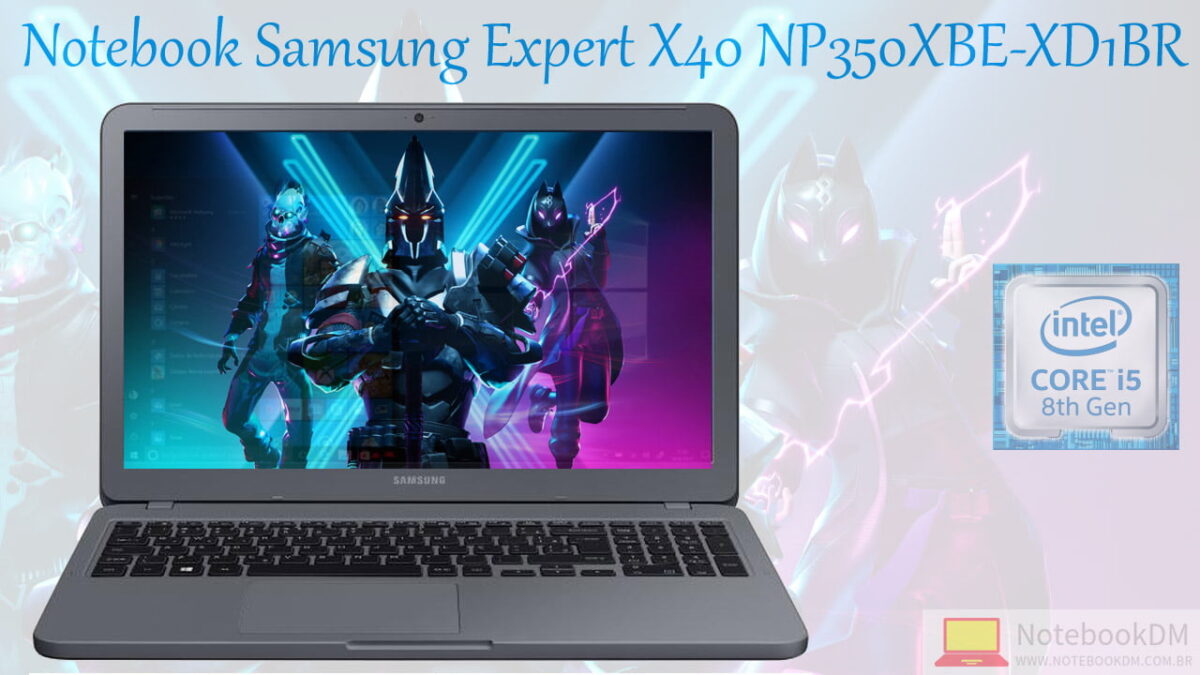 O Notebook Samsung Expert X40 NP350XBE-XD1BR é um intermediário perfeito