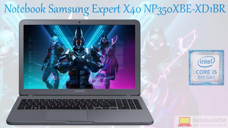 O Notebook Samsung Expert X40 NP350XBE-XD1BR é um intermediário perfeito
