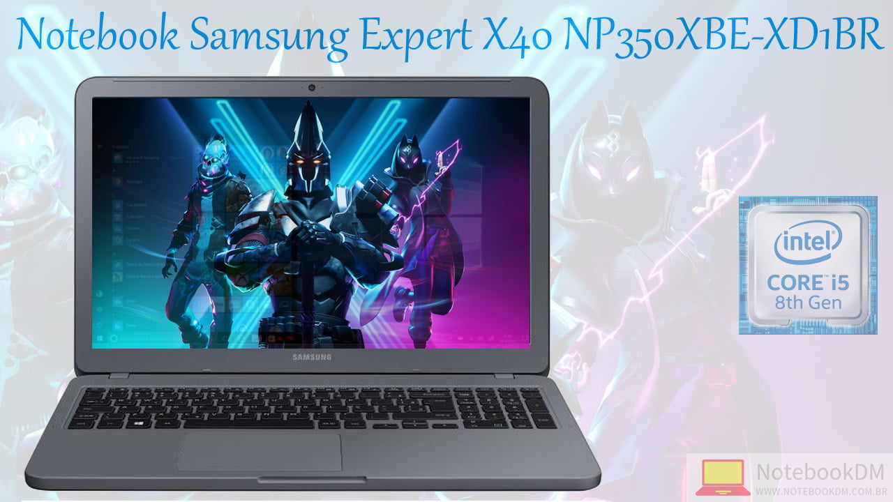 O Notebook Samsung Expert X40 NP350XBE-XD1BR é um intermediário perfeito