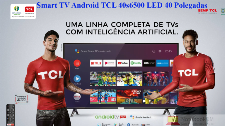 Smart TV Android TCL 40s6500 LED 40 Polegadas com super desconto