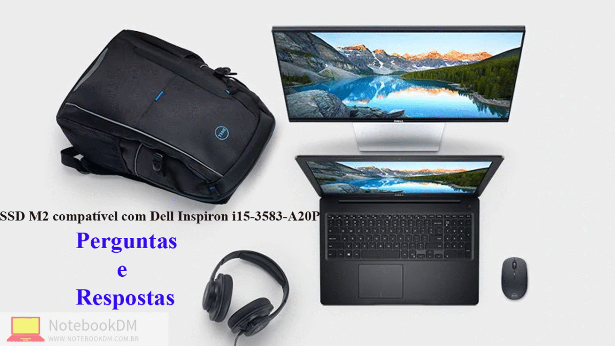 SSD M2 compatível com Dell Inspiron i15-3583-A20P