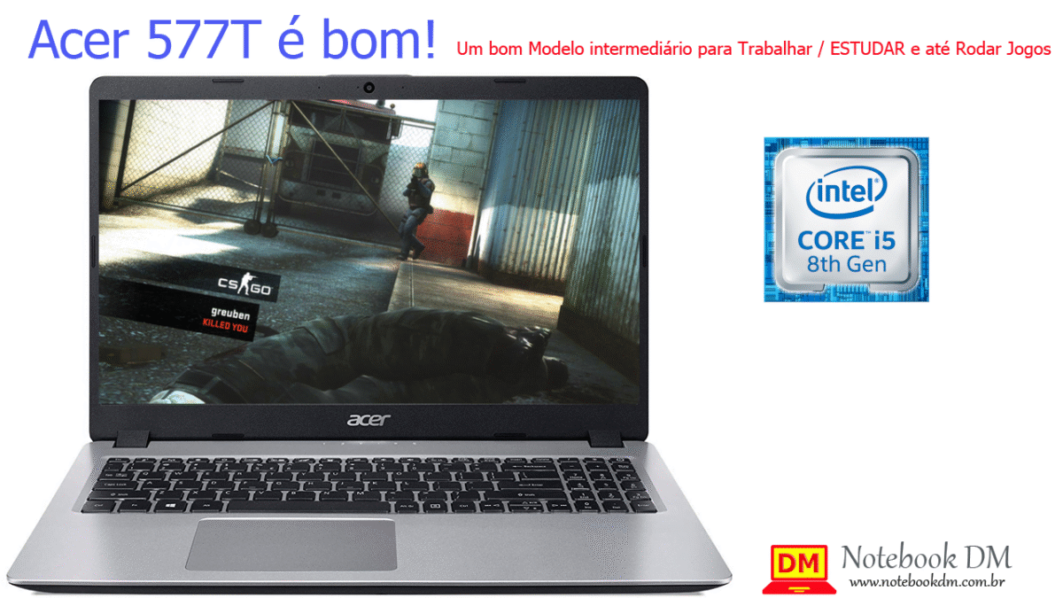 Acer 577T é bom para trabalhos com projetos gráficos
