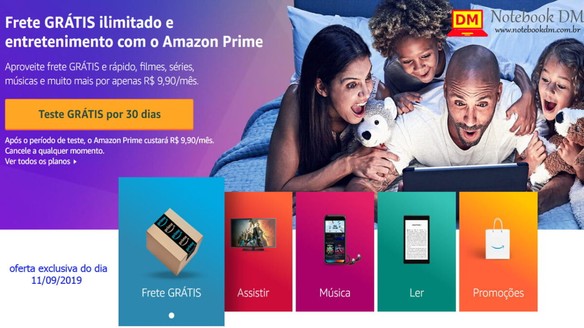 O Serviço Amazon Prime foi LANÇADO no Brasil