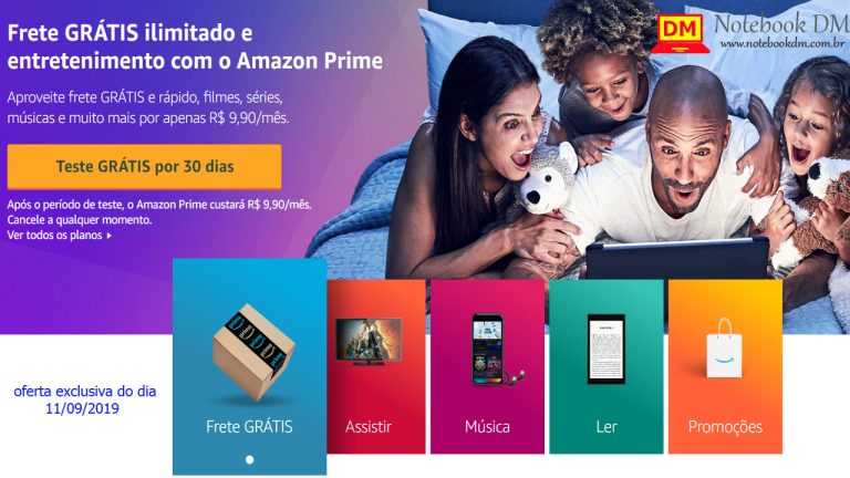 O Serviço Amazon Prime foi LANÇADO no Brasil