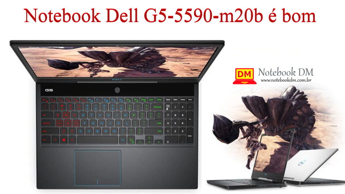 Imagem ilustrativa do post Dell G5-5590-m20b é bom. É um modelo gamer da Dell que pode rodar muitos jogos em gráficos bem altos sem problemas