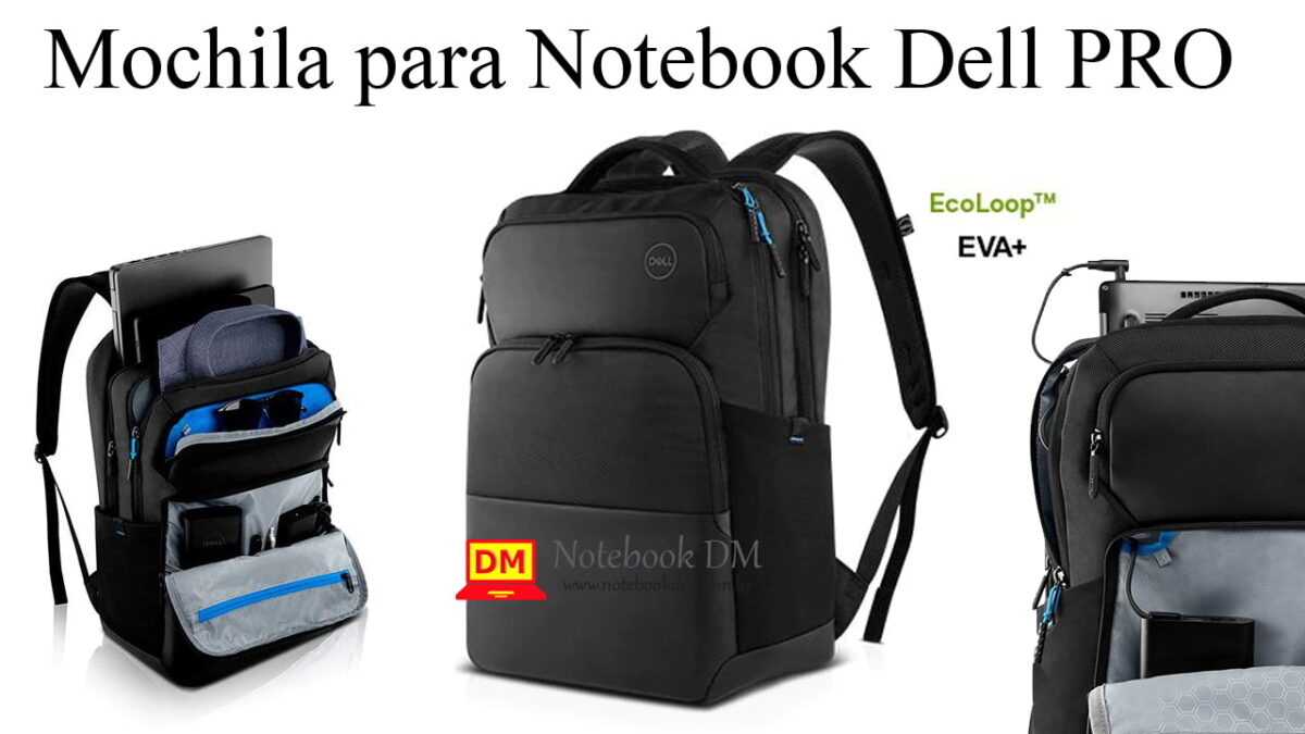Imagem ilustrativa da Mochila para Notebook Dell PRO, Conheça alguns poucos detalhes deste modelo e veja se vale a pena para você