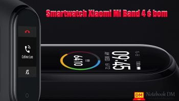 Imagem ilustrativa do Smartwatch Xiaomi Mi Band 4 que é um acessório muito importante para a saúde e para facilitar algumas ações