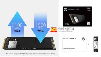 Imagem ilustrativa para o artigo SSD M2 HP PCIe NVME é bom. Modelo é o SSD M.2 HP EX900 com barramento PCIe com suporte NVME