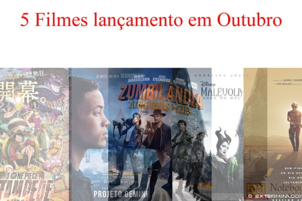 imagem ilustrativa do post 5 Filmes lançamento em Outubro