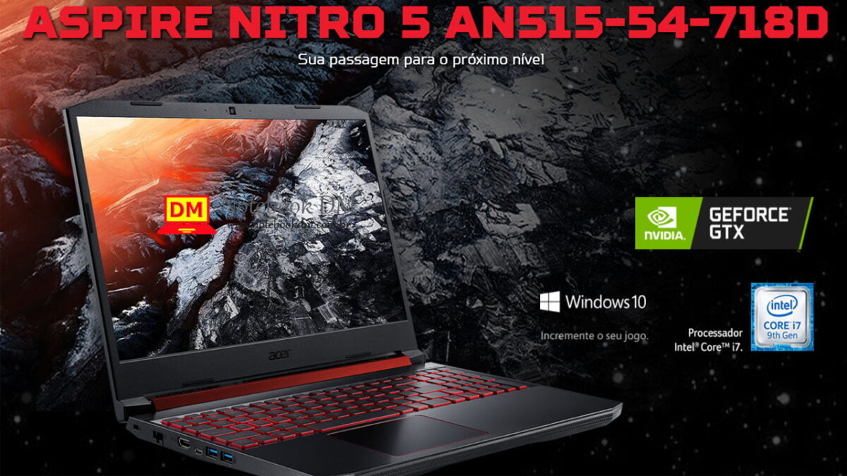 imagem ilustrativa do post Acer Nitro 5 AN515-54-718D é bom
