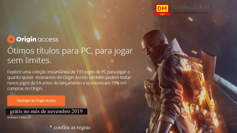 imagem ilustrativa do post Como Ter ORIGIN ACCESS grátis
