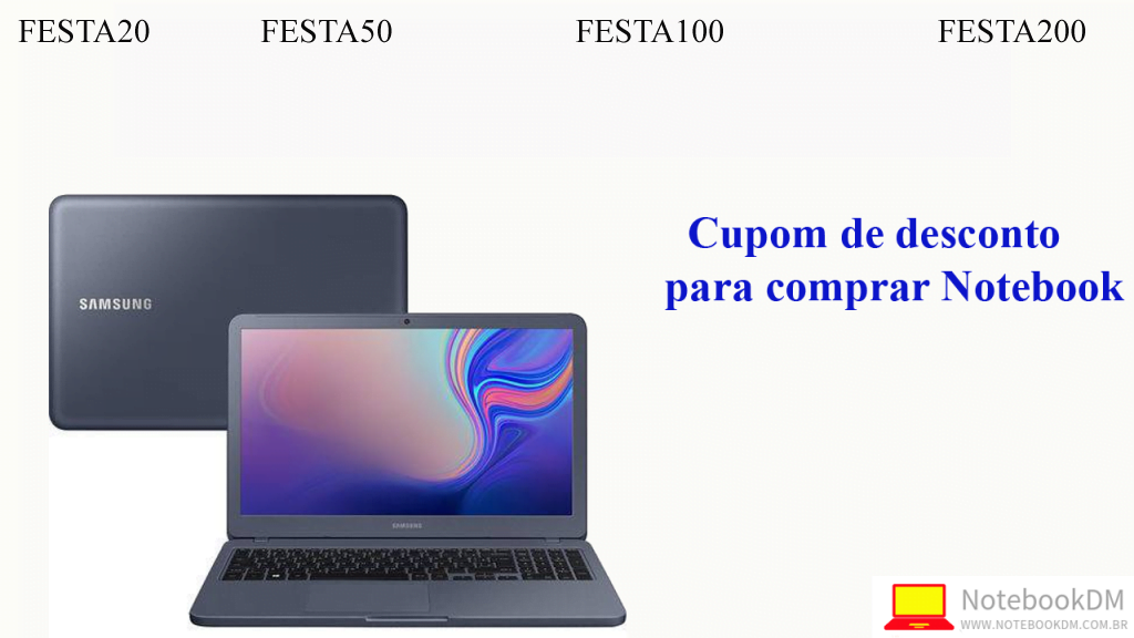 Imagem ilustrativa do post Cupom de desconto para comprar Notebook