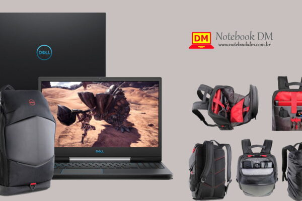 imagem ilustrativa do Dell G5-5590-a10bp é bom, que vem com mochila gamer