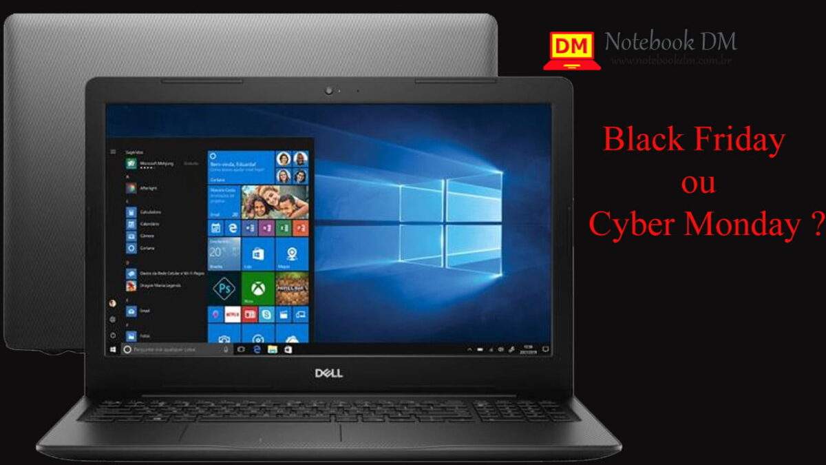 Imagem ilustrativa do post Notebook Dell i15-3583-A30P na Black Friday 2019 ? Ele é um ótimo modelo intermediário para trabalhar com diversas tarefas gráficas de nível Médio