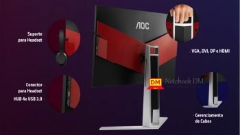 MONITOR GAMER AOC AGON 25 de 240HZ