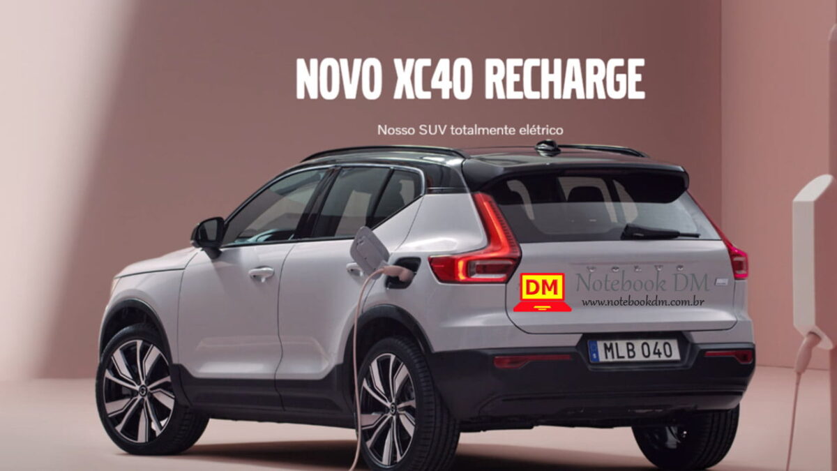 Novo SUV elétrico Volvo XC40 Recharge