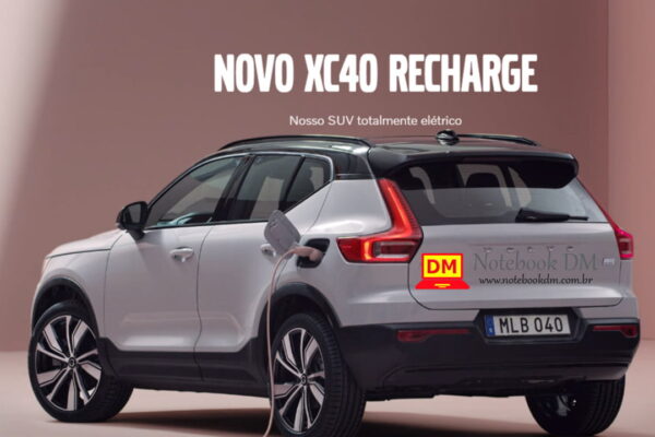 Novo SUV elétrico Volvo XC40 Recharge