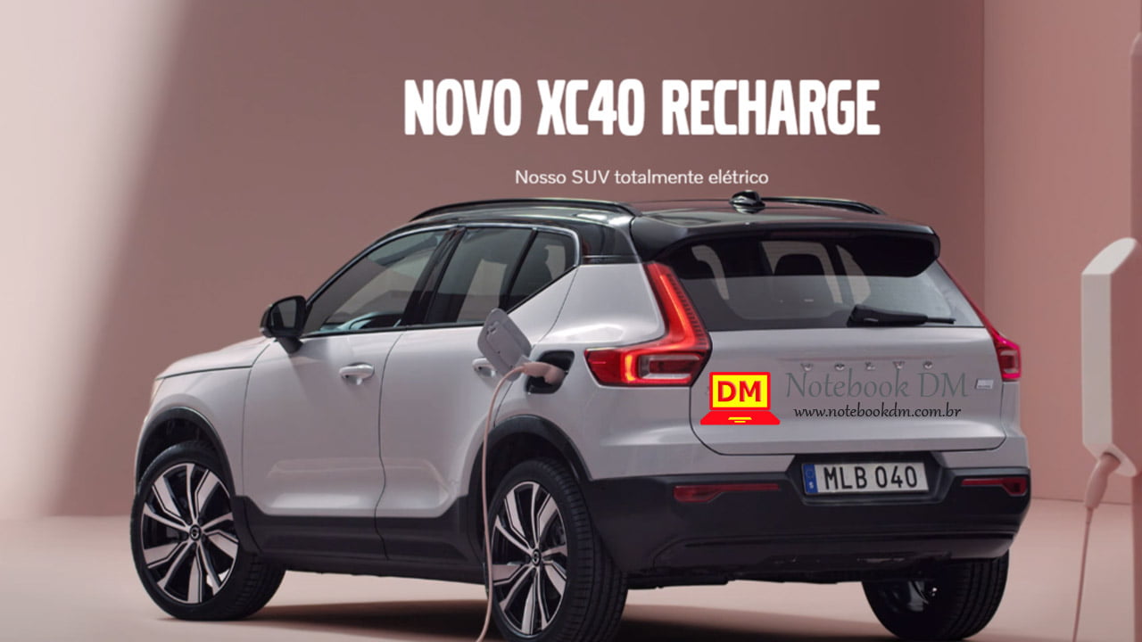 Novo SUV elétrico Volvo XC40 Recharge