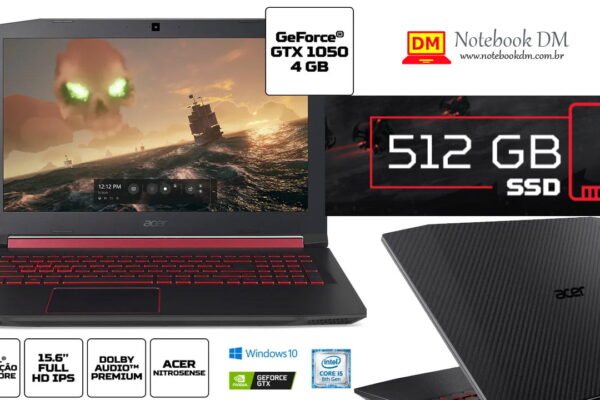 O Notebook Acer Nitro 5 AN515-52-5188 é bom