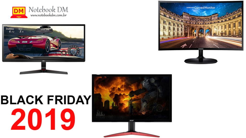 Veja dicas dos Melhores Monitores na Black Friday 2019 para comprar sem medo !
