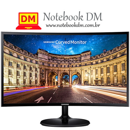 Melhores Monitores na Black Friday 2019 - Monitor Led 27" Full Hd Curvo Lc27f390