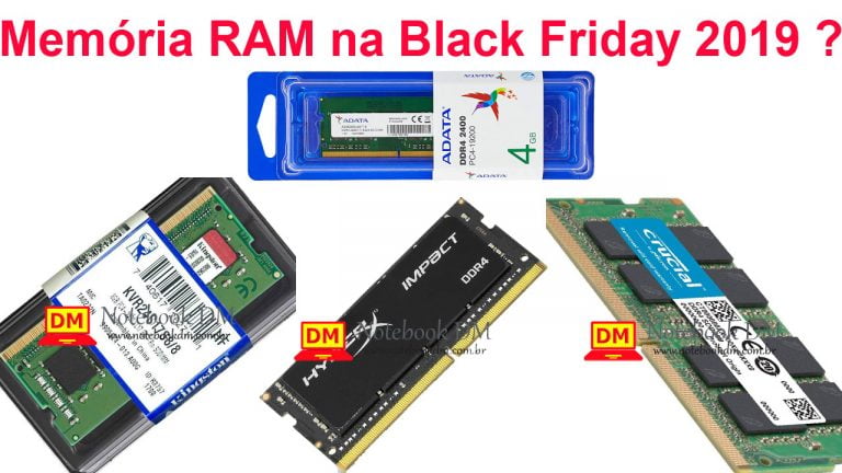 Memória RAM na Black Friday 2019