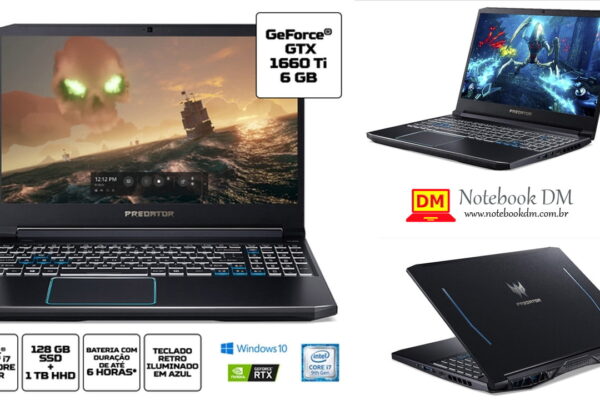 Notebook Gamer Predator HELIOS 300 PH315-52-748U é bom e vale Muito a pena !