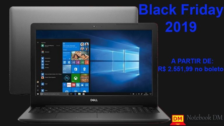 Notebook Inspiron i15-3583-A30P na Black Friday 2019 e com ótimo preço á vista !