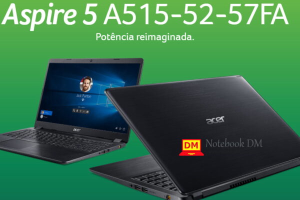 O Notebook Acer Aspire 5 A515-52-57FA
