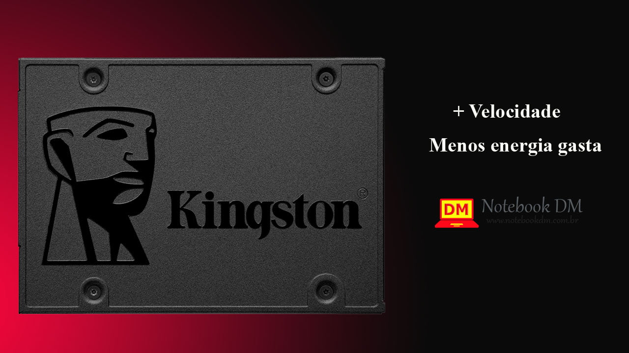 SSD Kingston de 480 Gigas para Notebook e PCs