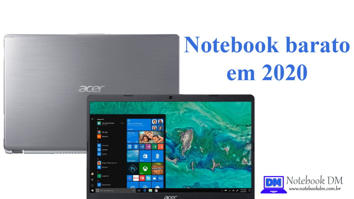 Notebook barato em 2020 por tempo Limitado em diversas lojas online !