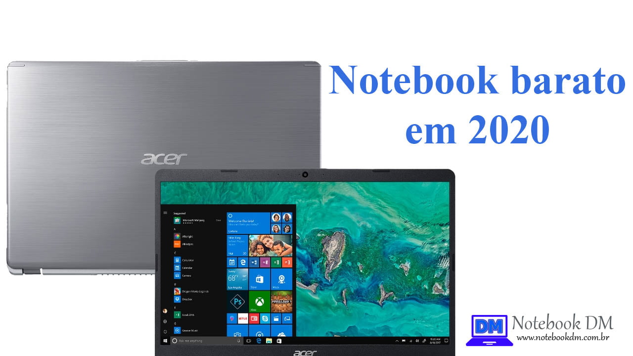 Notebook barato em 2020 por tempo Limitado em diversas lojas online !