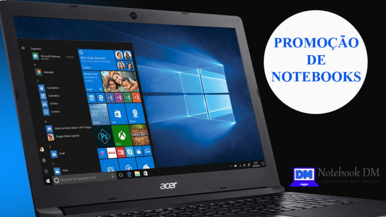 Notebook em Promoção no Magazine NotebookDM