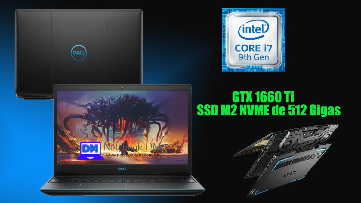 Dell G3-3590-M60P é um notebook Gamer
