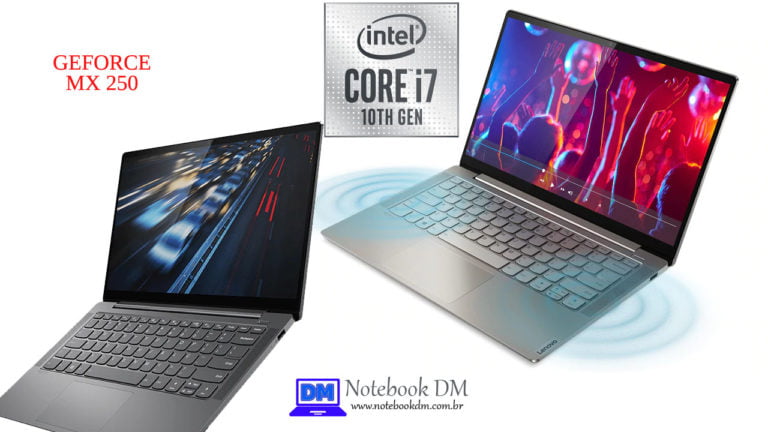 Notebook Lenovo Yoga S740 81RM0004BR com SSD e Processador i7-1065G7 da Décima Geração