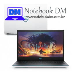 Notebook Gamer Dell G3-3590-U60B 9ª Geração Intel Core i7 8GB 512GB SSD Placa Vídeo NVIDIA 1660Ti 15.6" Linux Branco