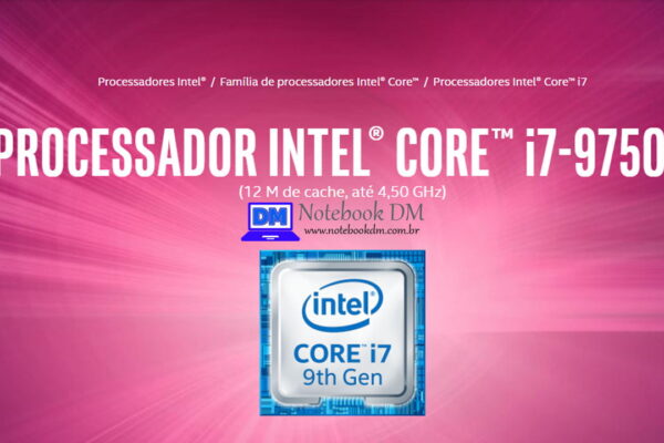 Processador Intel Core i7-9750H é bom e vale a pena para obter ótimos resultados em diversos trabalhos