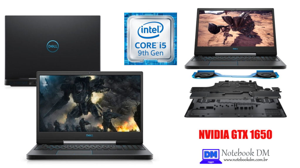 Dell G5-5590-M50P e surpreenda-se ! GTX 1650 2020 Core i5-9300H IPS 2 Conheça o Novo Notebook Gamer Dell G5-5590-M50P e surpreenda-se !