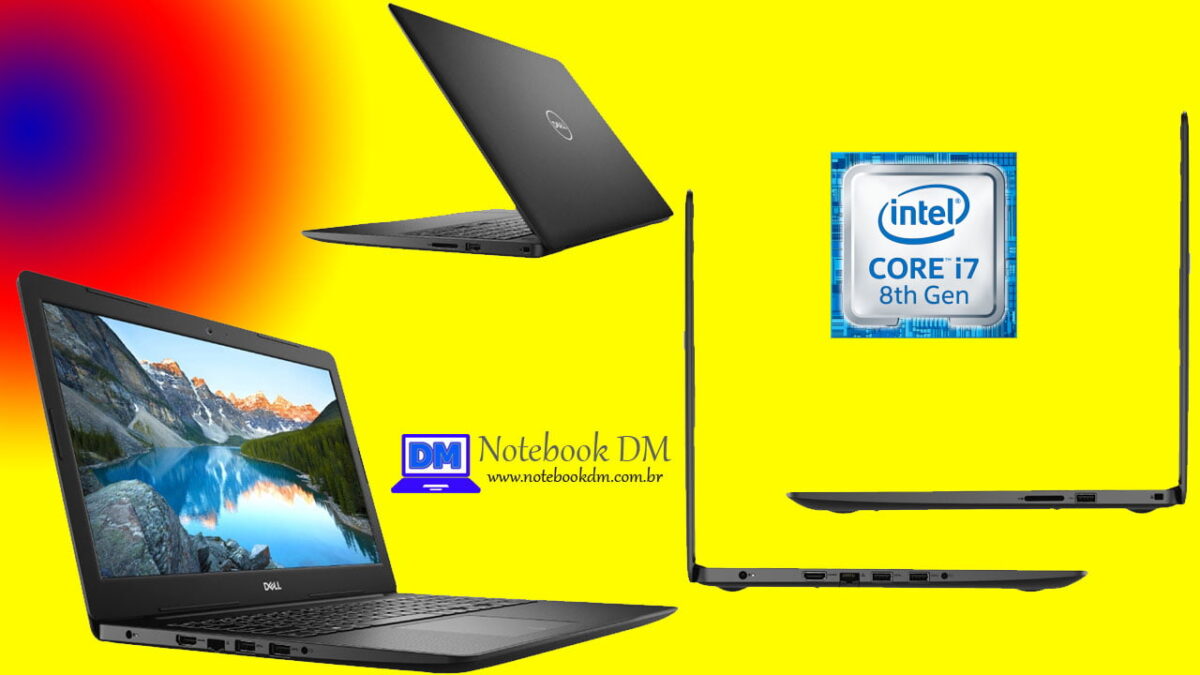Notebook Dell Inspiron I15-3583-A50P com Processador Core I7 e SSD de 256 GB !