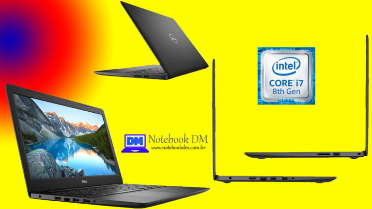 Notebook Dell Inspiron I15-3583-A50P com Processador Core I7 e SSD de 256 GB !