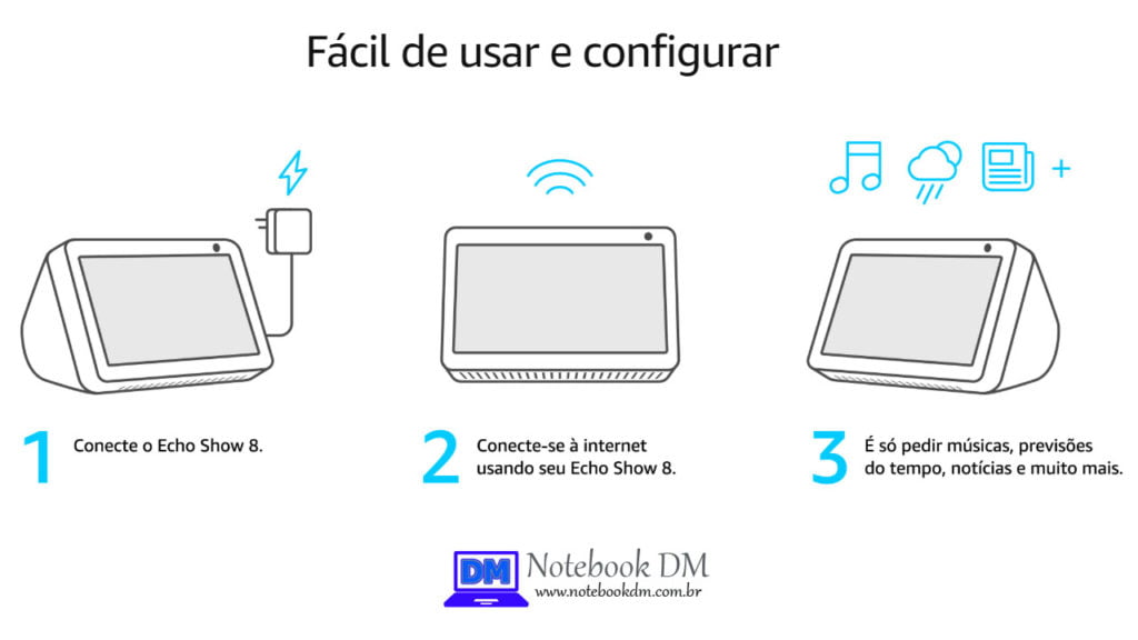 Despenca Preço da Echo Show 8 4 configurar Echo Show 8