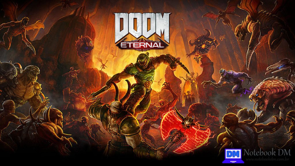 Doom Eternal para PlayStation 4 lançado em 20 de março de 2020