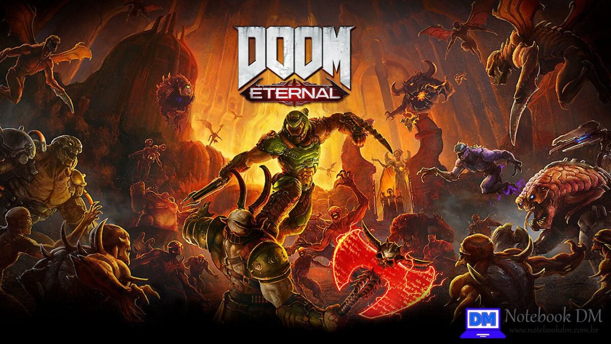 Doom Eternal para PlayStation 4 lançado em 20 de março de 2020